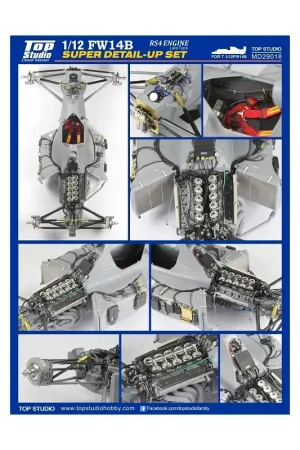 Fw-14b engine rs4 late type Detail kit Shop Nu