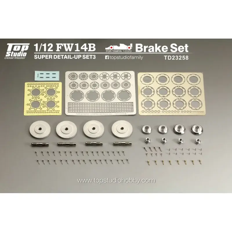 Fw14b super detail up set 3 brake set Decal Actieprijs