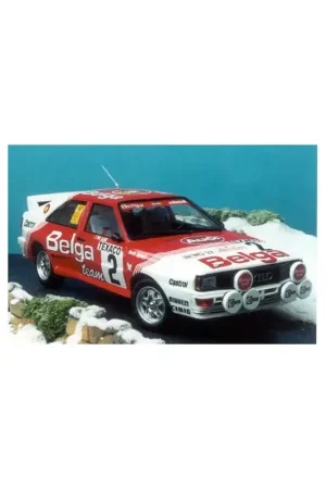 Alleen Vandaag Audi quattro spa 1983 duez belga body resin parts Miniatuur