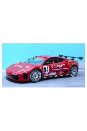 Korting Ferrari 360 lm le mans 2003 body wheels spoiler decal Miniatuur