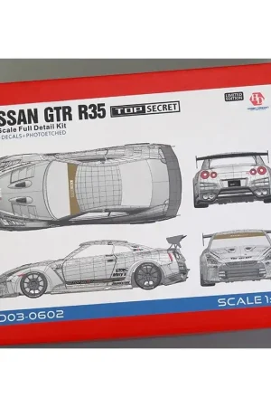 Beperkt Aanbod Nissan gtr r35 top secret Schaalmodel