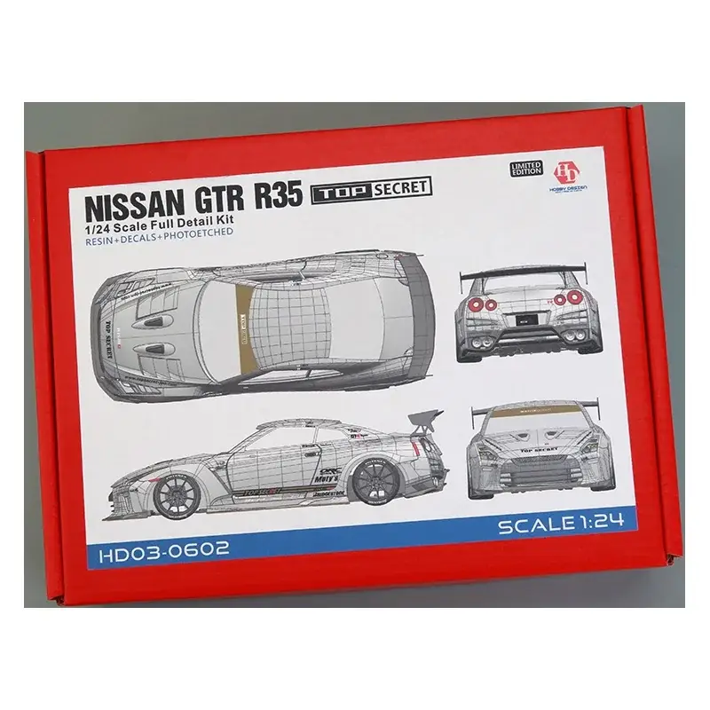 Beperkt Aanbod Nissan gtr r35 top secret Schaalmodel
