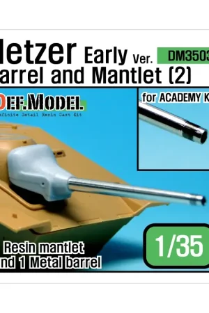 Flitsaanbieding Hetzer early version barrel mantlet set 2