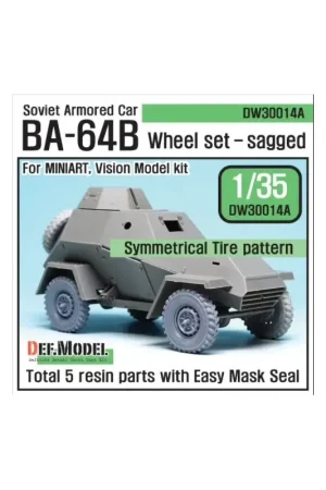 Uitverkoop Ba-64b wheel set sagged