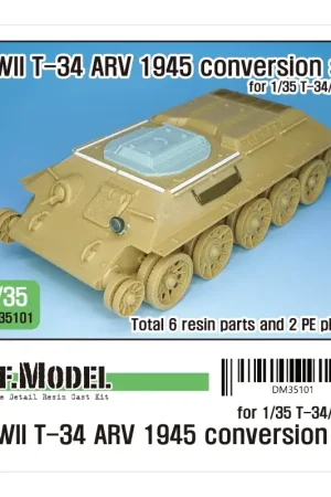 Beperkte Voorraad Wwii soviet t-34 arv 1945 conversion set