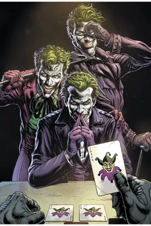 DC - Metal Plate Poster Metal Classix Three Joker Shop Nu