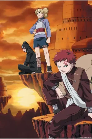 Beperkt Aanbod Naruto - Metal Plate Poster Metal Classix Siblings of the Sands