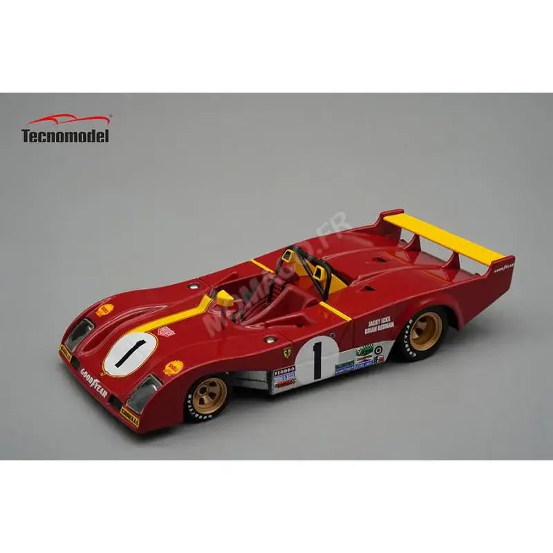 Meest Verkocht Ferrari 312 pb 1 jacky ickx 1000 km de monza 1973 1st Miniatuur