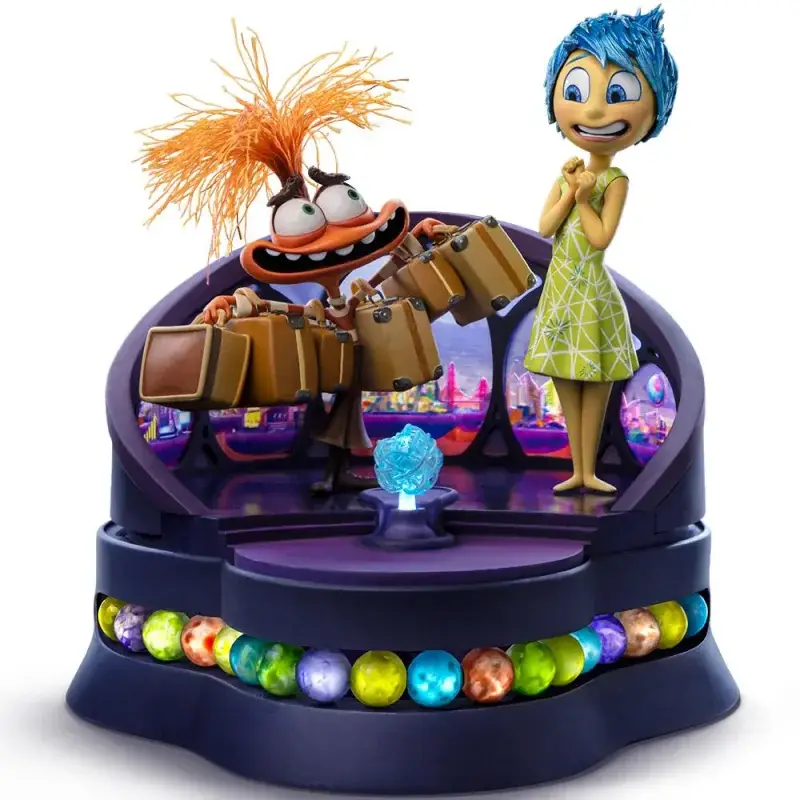 Snelle Levering Iron Studios Inside Out 2 - Joy And Anxiety Deluxe Art scale 1/10 Beeldjes