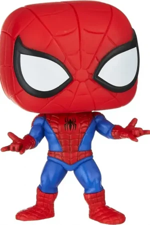 Animated Spiderman POP! Heroes Vinyl Figure Spiderman 9 cm Pop figur Tijdelijk Beschikbaar