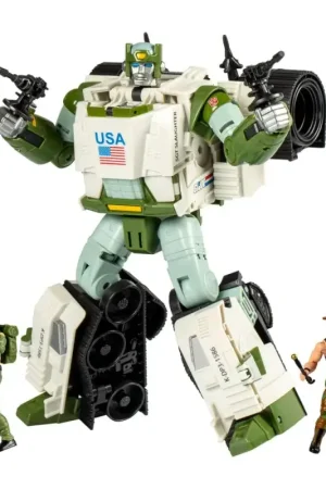 Transformers x GI Joe - Autobot Kup Triple T action figure 23 cm Figuurtje Fabrieksprijs