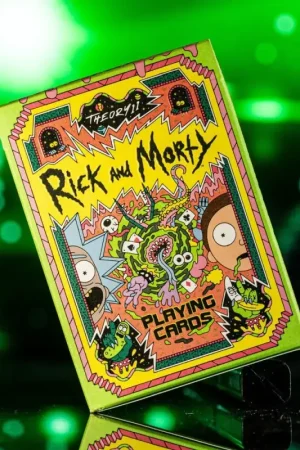 Rick and Morty playing card game Aanbieding