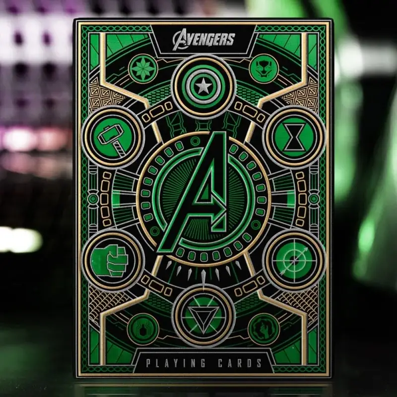 Actieprijs Avengers - The Infinity Saga Playing Card Deck Green Version