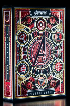 Avengers - The Infinity Saga Playing Card Game Red Version Premium