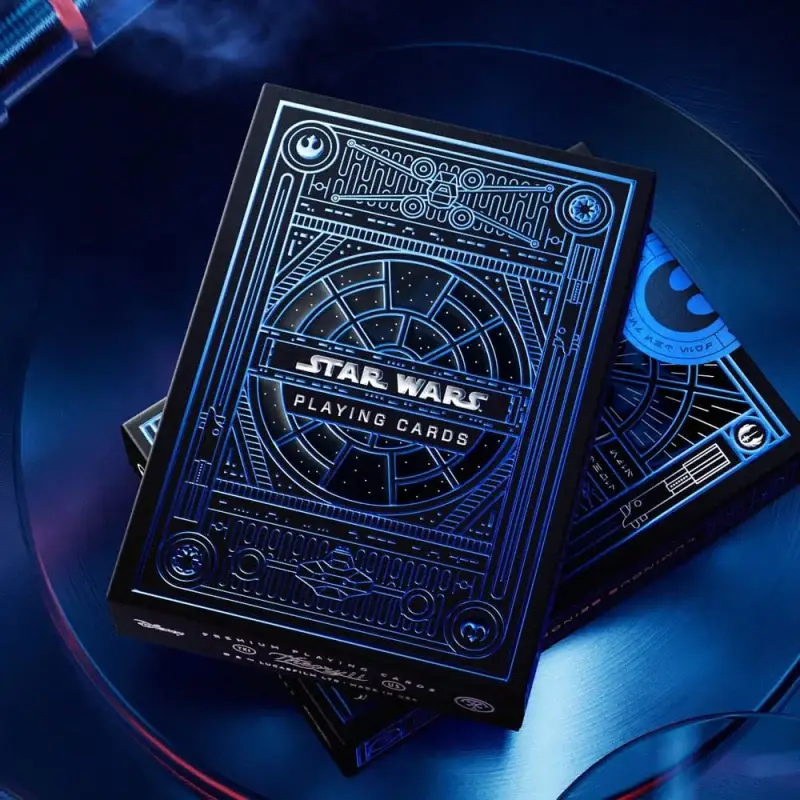 Star Wars Playing Card Game Blue Version Gratis Retour