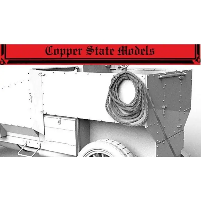 Copper State Models: 1/35; Tow Ropes Accessoire Actieprijs