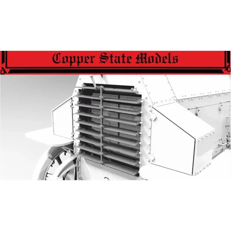 Copper State Models: 1/35; Ehrhardt Louvers Accessoire Veilige Betaling