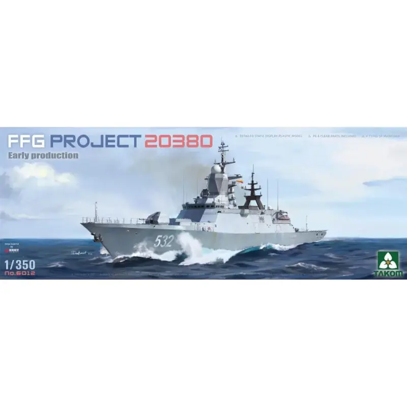 TAKOM MODEL: 1/350; FFG PROJECT 20380 Early production Schaalmodel Direct Beschikbaar