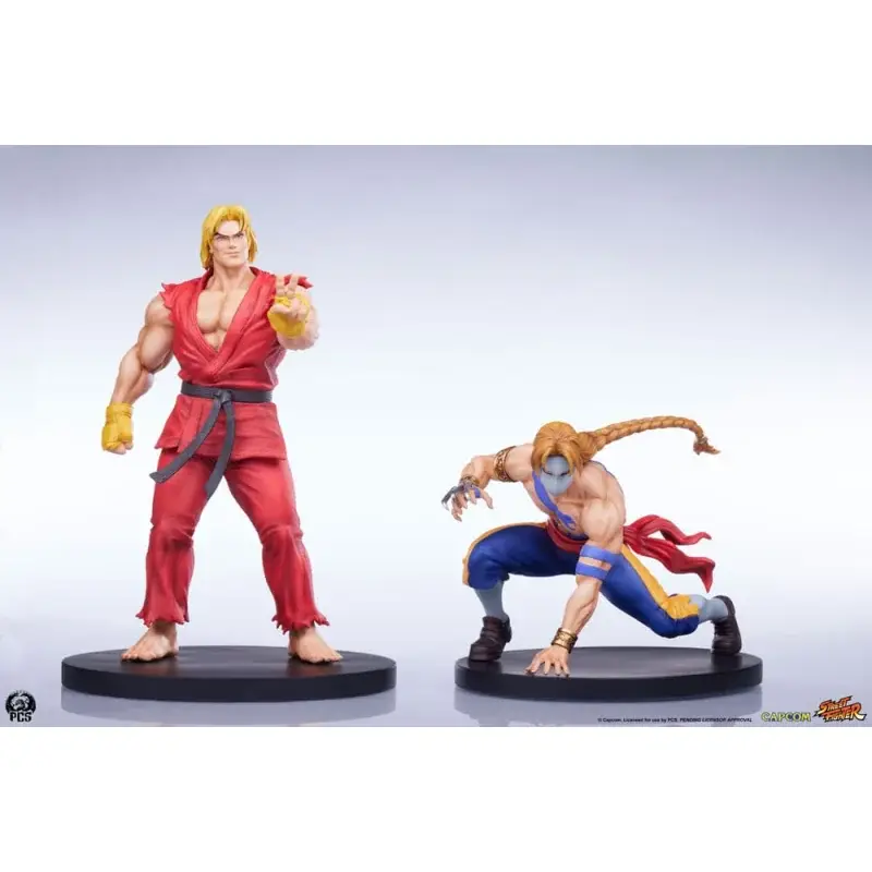 Street Fighter Street Jam - Figures 1/10 Ken & Vega Set Beeldjes Beste Prijs