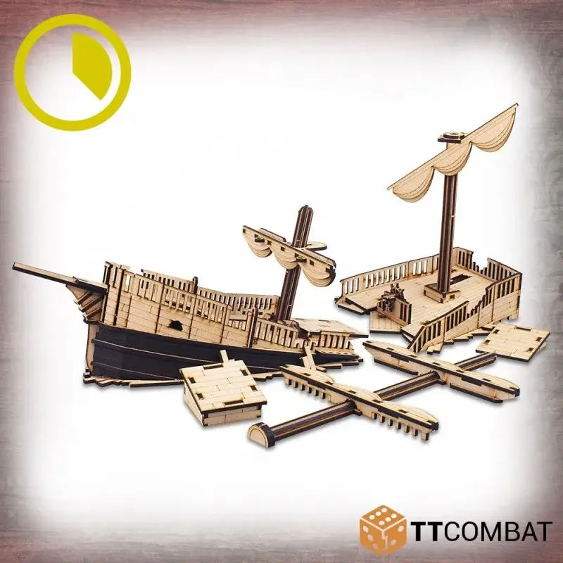 Must-Have TT Combat - Sunken Galleon Bouwmodell