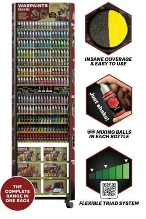 Army Painter - Rack Warpaints Fanatic Tijdelijk Beschikbaar