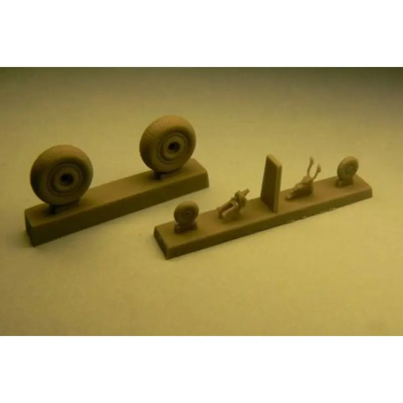 Must-Have Hawker Hurricane Mk.II main wheels and optional tail wheels (for all Plastic)