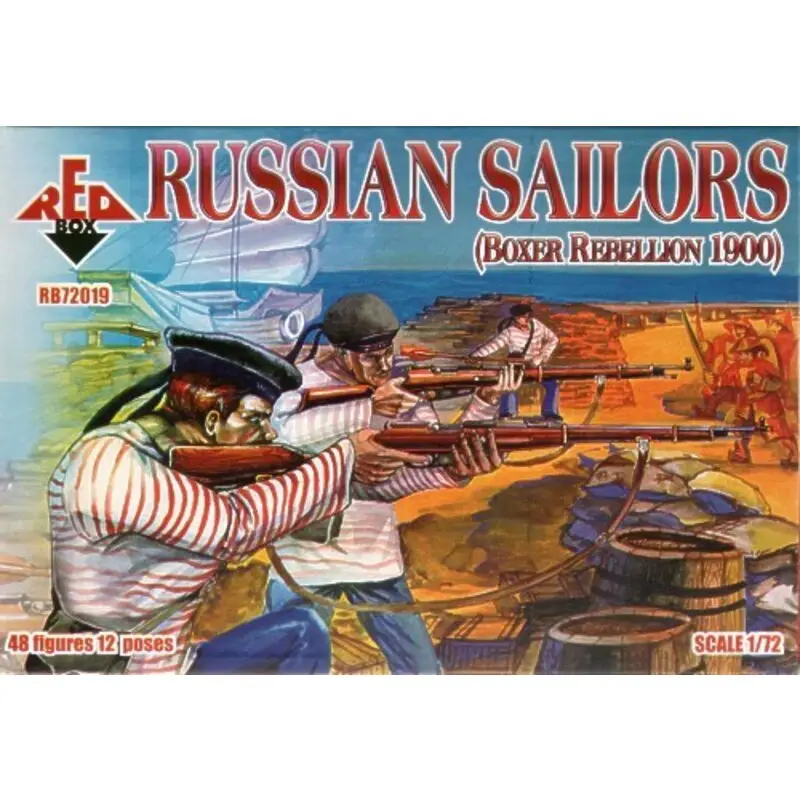 Russian sailors 1900 (Boxer Uprising) Figuren Laatste Versie