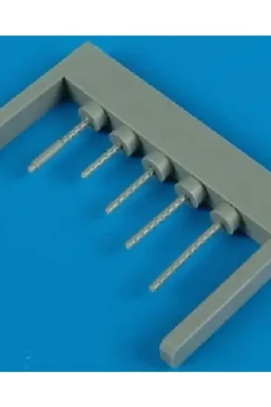 Populair Lockheed P-38 Lightning gun barrels (toebehoren voor modelbouwsets van Academy)