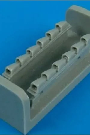 Messerschmitt Bf 109F exhaust (toebehoren voor modelbouwsets van Fine Molds) Accessoire Gecertificeerd