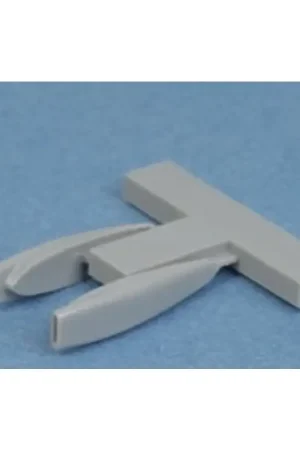 Republic F-105 Thunderchief Air scoops (toebehoren voor modelbouwsets van Trumpeter) Uitverkoop