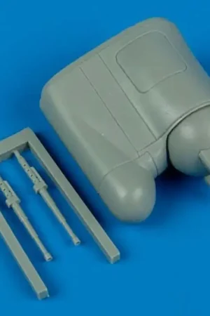 Alleen Vandaag Douglas A3D-1/Douglas A3D-2 Skywarrior early version tail gun turret (toebehoren voor modelbouwsets van Hasegawa)