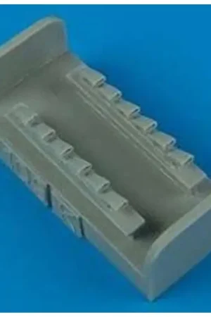 Lage Kosten Messerschmitt Bf 109K exhaust (toebehoren voor modelbouwsets van Heller) Accessoire