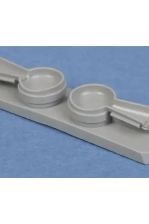 Nieuw Morane Saulnier MS.406 wheel well (toebehoren voor modelbouwsets van Hasegawa) Accessoire