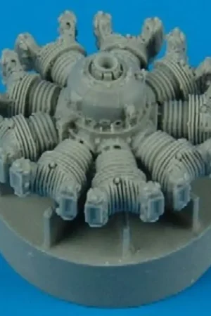 Veilige Betaling North American T-28 Trojan/FENNEC engine (toebehoren voor modelbouwsets van Heller)