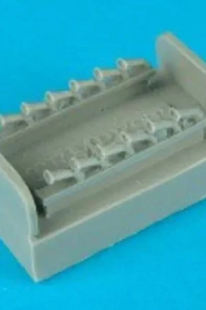 Tijdelijk Beschikbaar Hawker Tempest Mk.V exhaust (toebehoren voor modelbouwsets van Academy) Accessoire