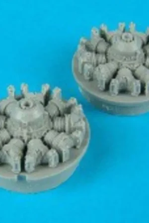 Actieprijs Grumman S2F-1 Tracker engines (toebehoren voor modelbouwsets van Hasegawa) Motor