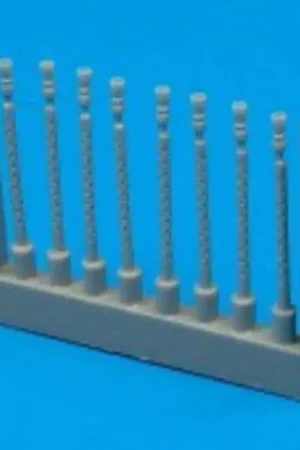 Avro Lancaster Mk.I/III gun barrels with round perforations (toebehoren voor modelbouwsets van Hasegawa) Meest Verkocht
