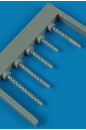 Premium Lockheed P-38 Lightning gun barrels (toebehoren voor modelbouwsets van Hasegawa)