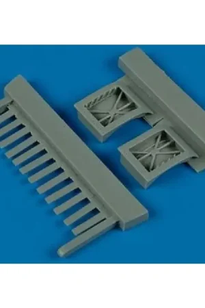 Northrop F-5E Tiger II auxiliary intakes (toebehoren voor modelbouwsets van AFV Club) Hoge Kwaliteit