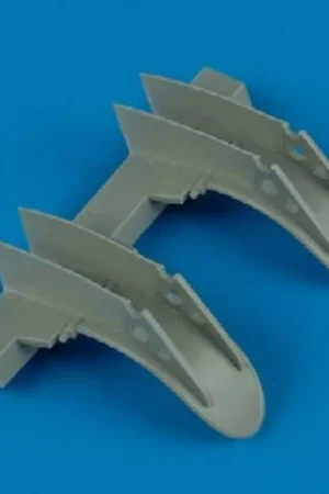 Rechtstreeks Van De Fabrikant de Havilland Mosquito wheel fenders (toebehoren voor modelbouwsets van Tamiya) Accessoire