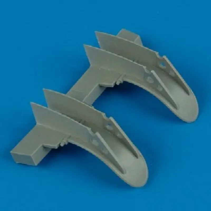 Rechtstreeks Van De Fabrikant de Havilland Mosquito wheel fenders (toebehoren voor modelbouwsets van Tamiya) Accessoire