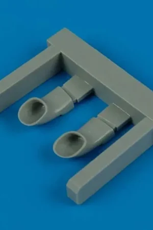 Nakajima Ki-44-II exhaust (toebehoren voor modelbouwsets van Hasegawa) Accessoire Merkproduct