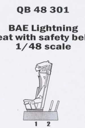 Actieprijs BAC/EE Lightning seat with safety belts