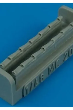 Macchi C.205 exhaust (toebehoren voor modelbouwsets van Hasegawa) Accessoire Betaalbaar