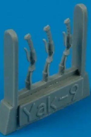 Nieuw Yakovlev Yak-9 control lever (toebehoren voor modelbouwsets van ICM) Accessoire
