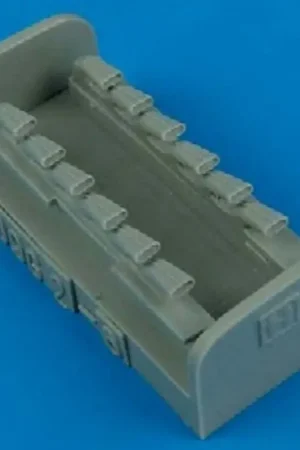 Korting Messerschmitt Bf 109G-6 exhaust (toebehoren voor modelbouwsets van Hasegawa) Accessoire