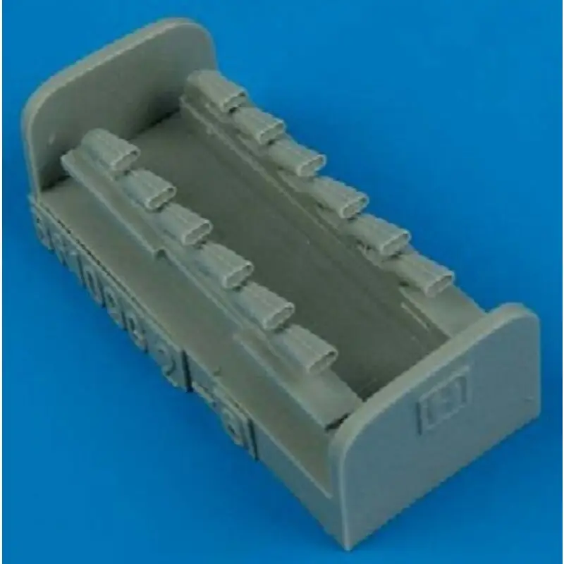 Korting Messerschmitt Bf 109G-6 exhaust (toebehoren voor modelbouwsets van Hasegawa) Accessoire
