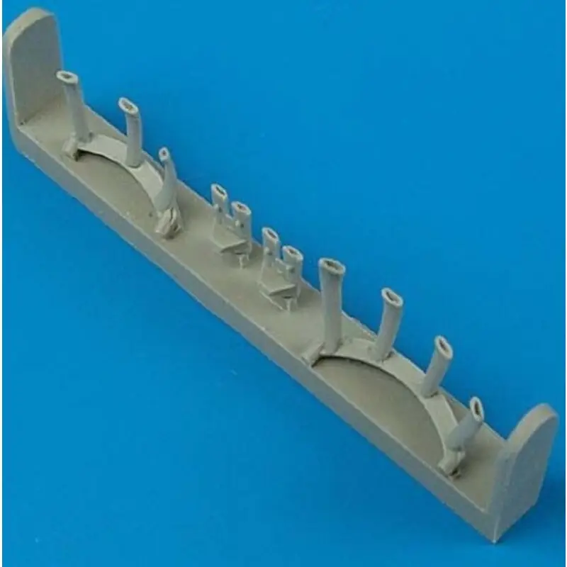 Tijdelijk Beschikbaar Mitsubishi A6M5a Zero exhaust (toebehoren voor modelbouwsets van Tamiya) Accessoire
