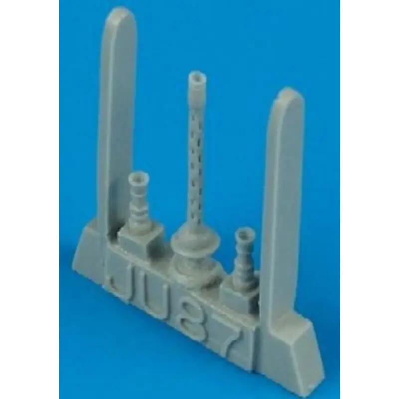Must-Have Junkers Ju 87B-2 gun barrels (toebehoren voor modelbouwsets van Hasegawa)