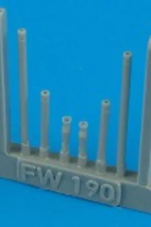 Koopje Focke Wulf Fw 190A-8 gun barrels (toebehoren voor modelbouwsets van Tamiya)
